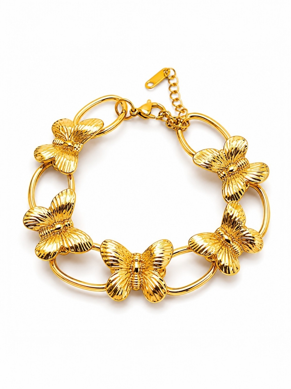 Gold Butterfly Bracelet – Elegant Women's Jewelry